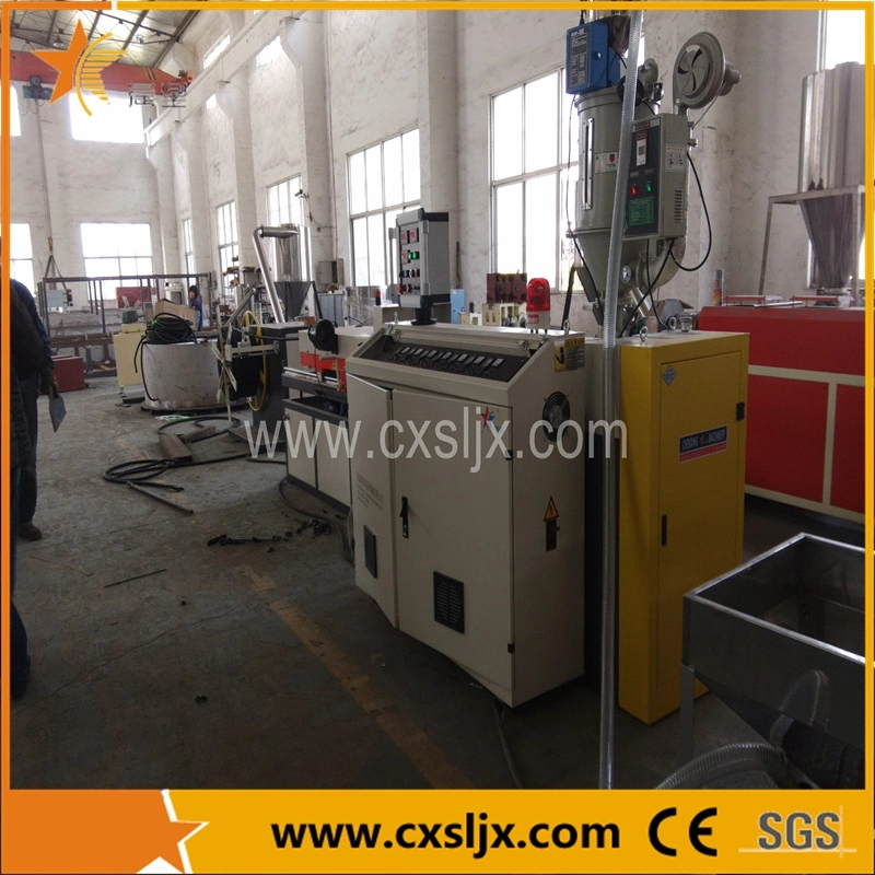 High quality/High cost performance  Plastic PVC/PP/PE Dust Collector Pipe/Washing Machine Drain Pipe Extrusion Line Single Wall Corrugated Pipe Production Line