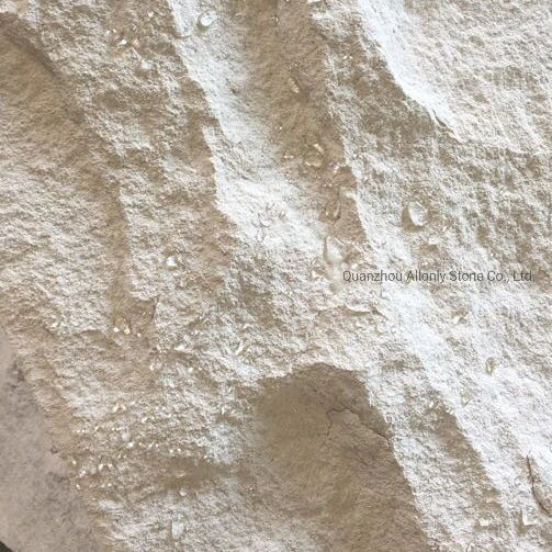 Superficie de setas Blanco mármol pared Revestimiento Crema Bello Limestone Wall Mosaico