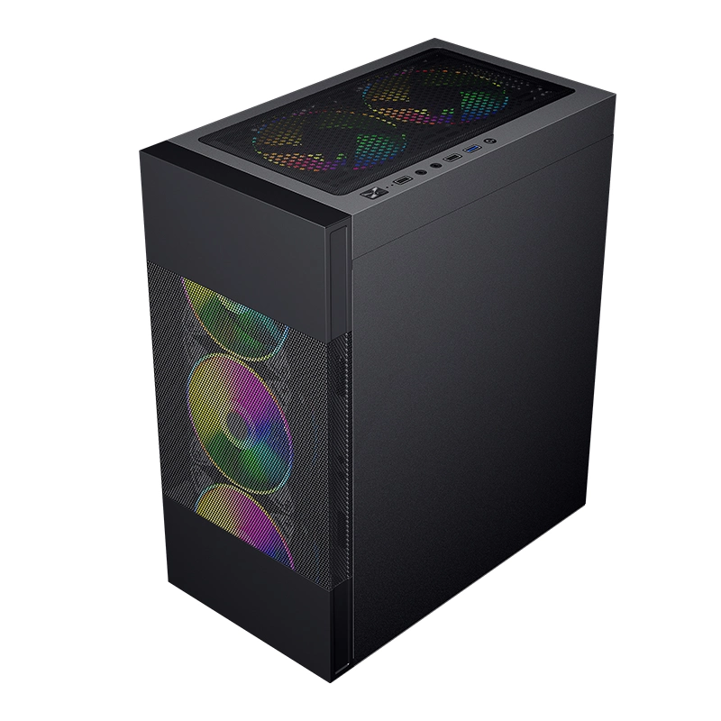 Q16 M-ATX Chasis puerto USB3.0 de juegos con cristal templado