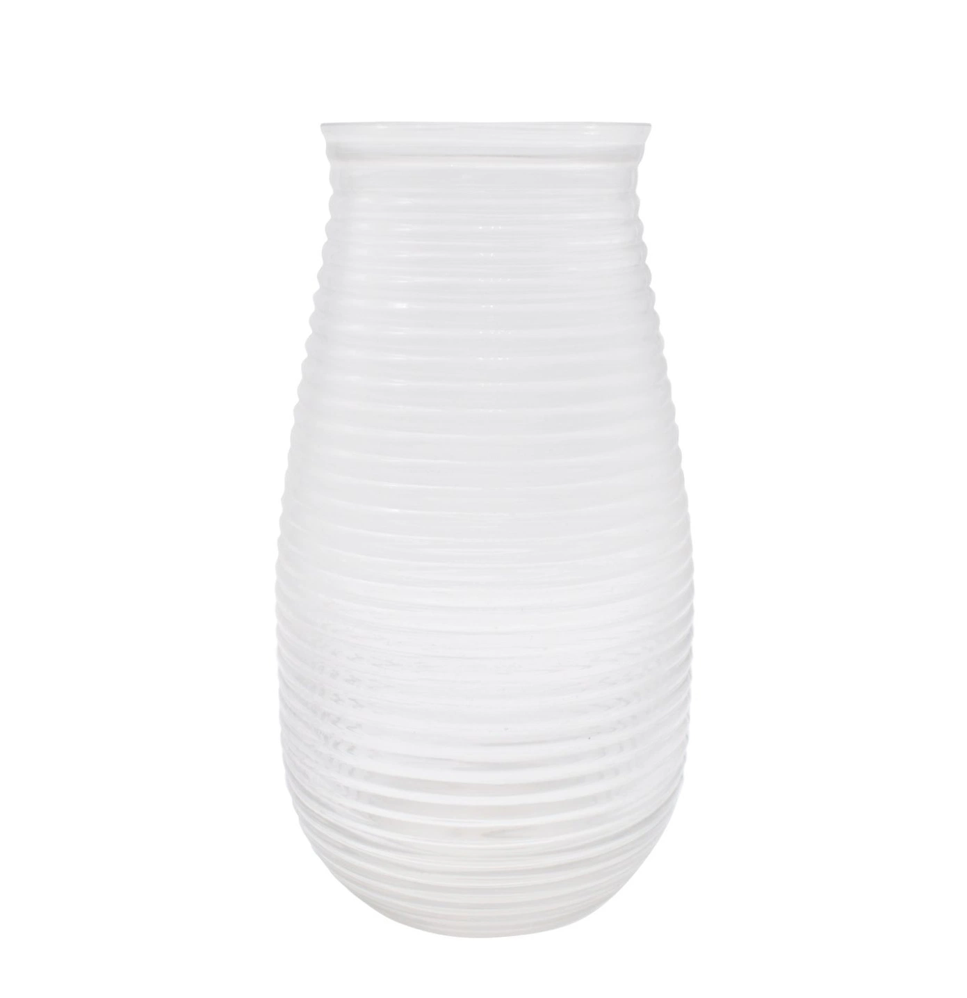 Zylindrische Helle Haushalt Einfache Moderne Gestreifte Gepresste Glas Craft Vase