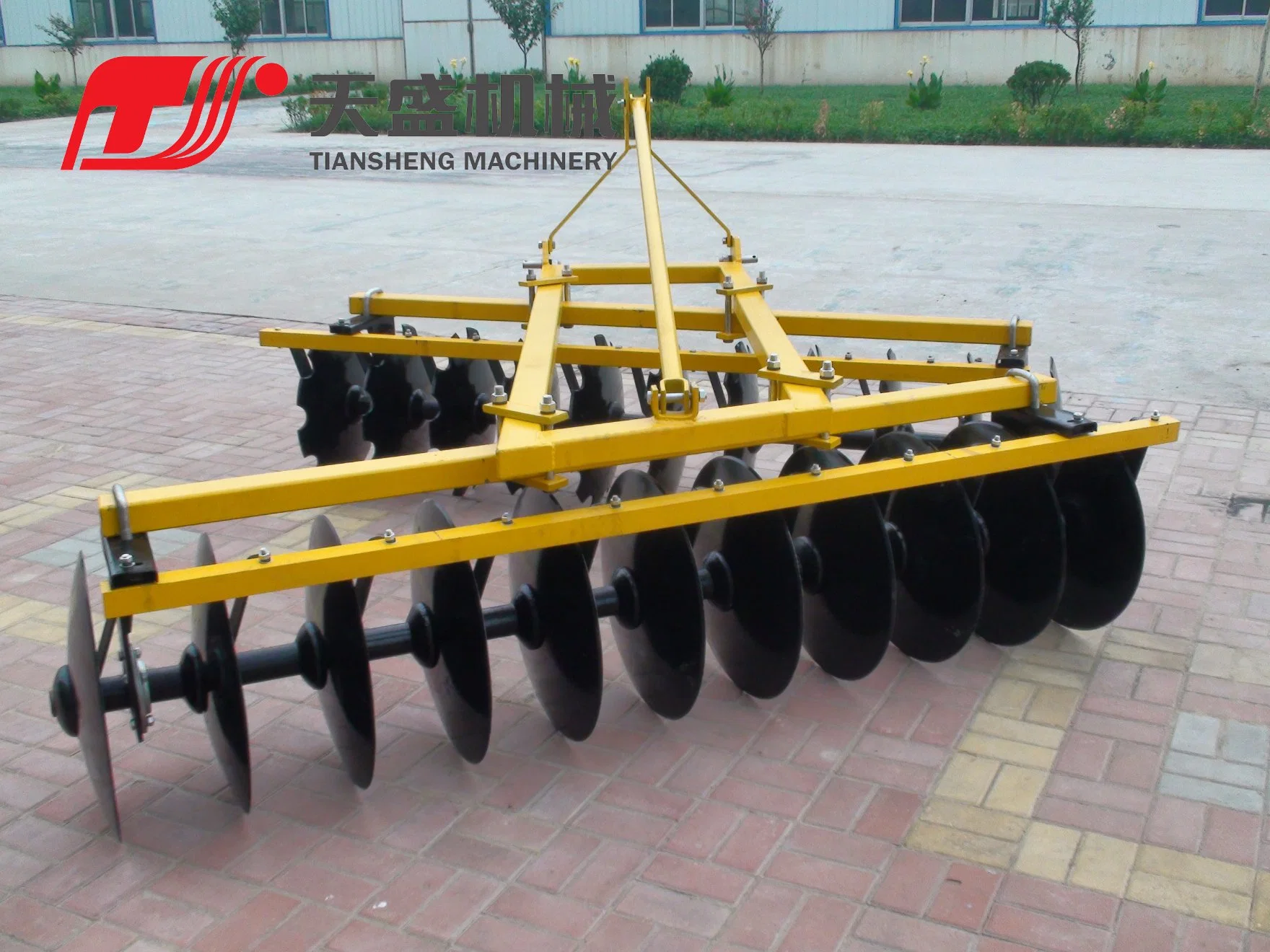 New Farming Agricultural Machinery Tractor Three Point Mounted 22blades Middle Duty Offset Disc Harrow