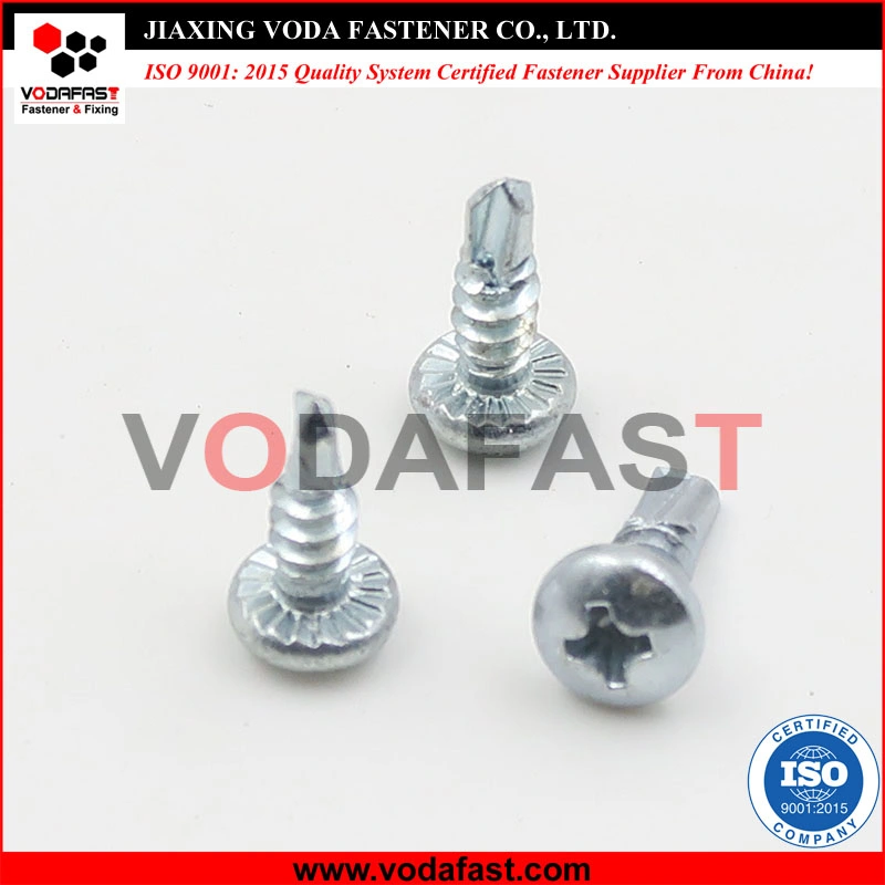 Cabezal panorámico Vodafast perforación automática dentadas tornillo C1022 Galvanizado