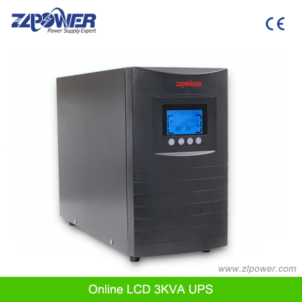 Zlpower High Frequency Online UPS 1000va 2000va 3000va النسخ الاحتياطي طويل المدى مصدر الطاقة