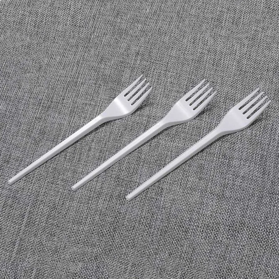 Cheap Restaurant Utensils Plastic Bulk Disposable Plane Cutlery Medium Spoon