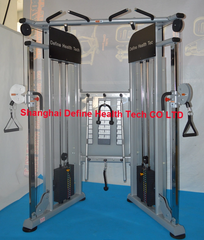 The New Best Commercial Strength Machine,Professional fitness equipment,best gymnasium machine,gym equipment,New best design Dual Adjustable Pulley-DF-8027