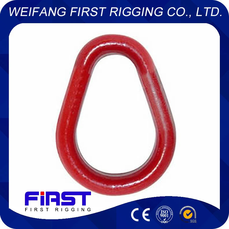 Rigging Alloy Steel Forged Pear Shaped Lifting Link for Chain