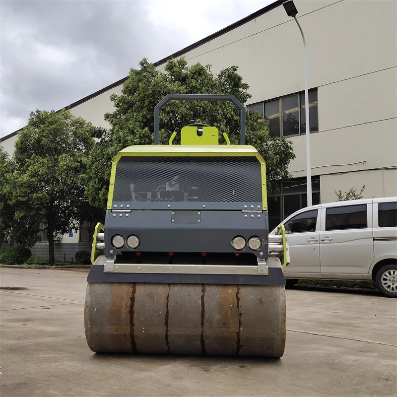 Double Steel Hydraulic Vibratory Road Roller Small Car Type