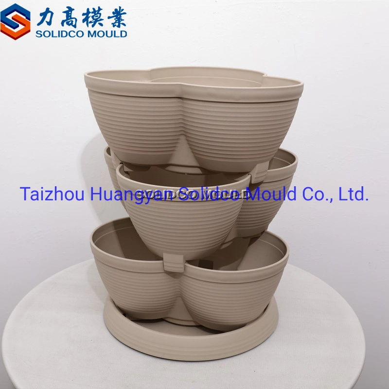 Flower Pot Injection Mold Custom Design