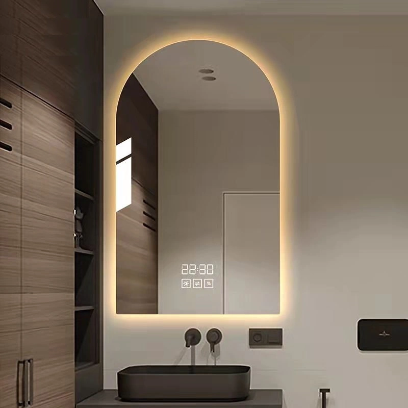 Bathroom Accessories/Bath Mirrors View Larger Imageadd to Comparesharerectangle Big Black Gold Aluminum Metal Hotel Bedroom LED Full Length Body Wall Fram