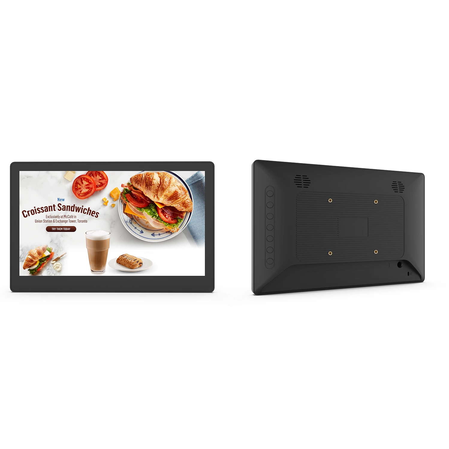 14 Inch Vesa Rack Mount Multi Capacitive Touch Screen IPS Panel Industrial Linux All-in-One PC