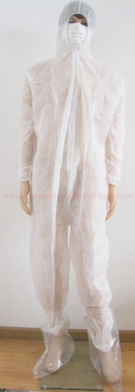 Cleanroom Lab Workshop Disposable Chemical Coveralls