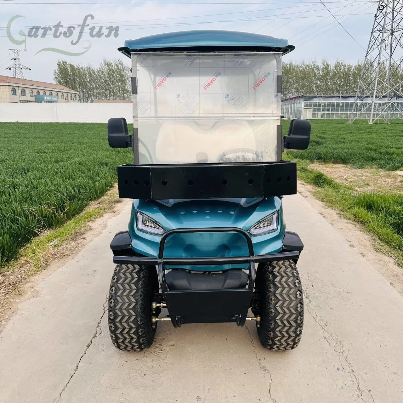 6 Seater 5000W gasoline Power Chinese Electric Golf Cart