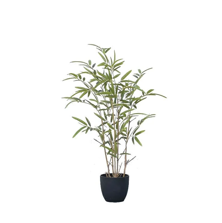 Wholesale/Supplier Outdoor Artificial Bamboo Green Artificial Bamboo Plant for Decoration