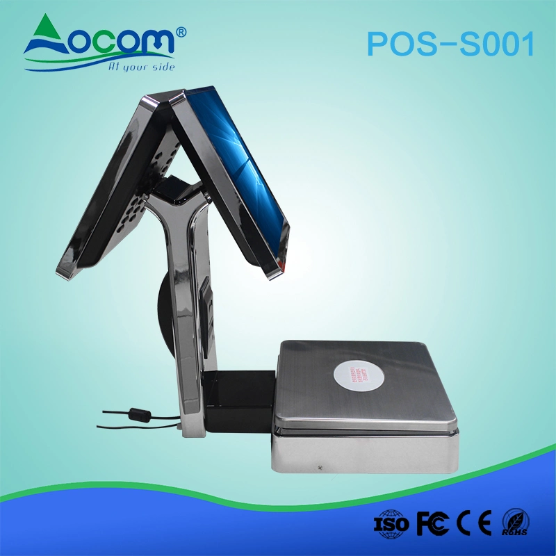 POS-S001 Windows Touch POS Weighing Scale with 58mm Receipt Printer