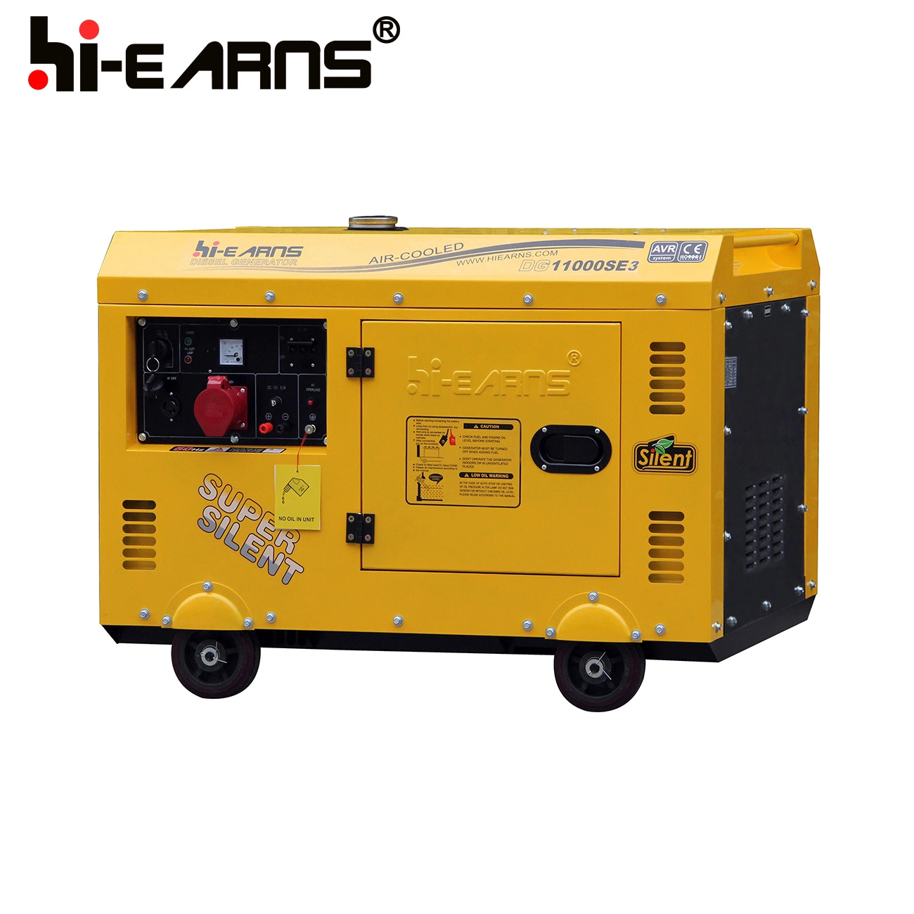 CE Certified 7.5kw 8kVA Electric Silent Type Three Phase Dg11000se3diesel Generator Set