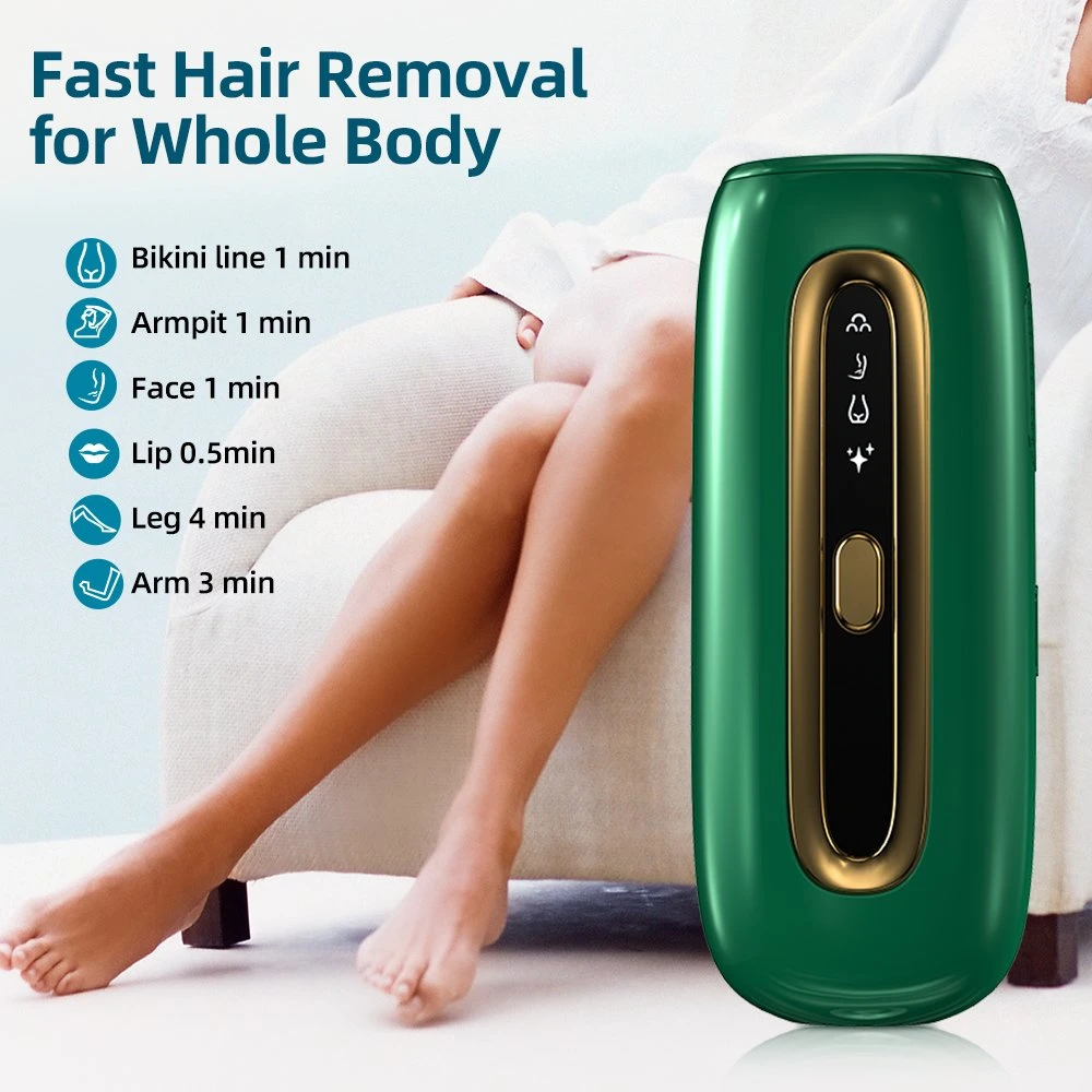 Handheld Home Use Skin Rejuvenation Ice Cold Hair Remover IPL Laser Hair Removal Equipment