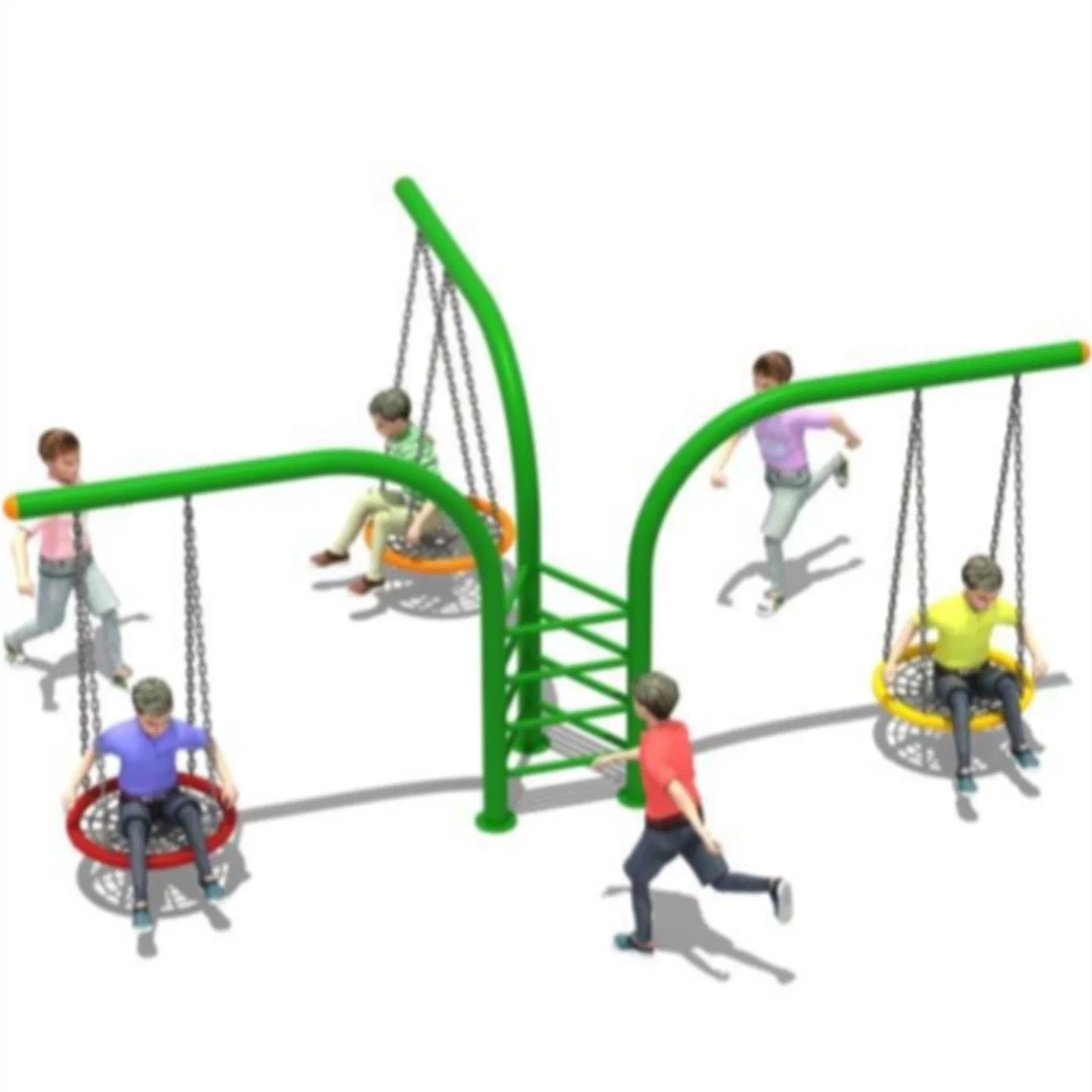 Park parque ao ar livre Praça Equipamento Kids travando a cesta de Ajuste do Giro