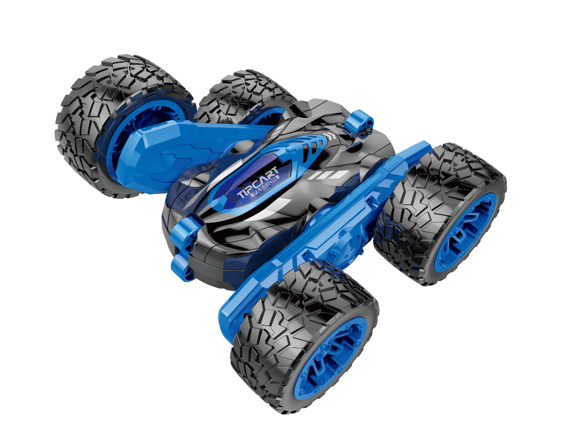 Children's Plastic Toy Double Sided Four Wheel Drive Twist Wheel RC Car