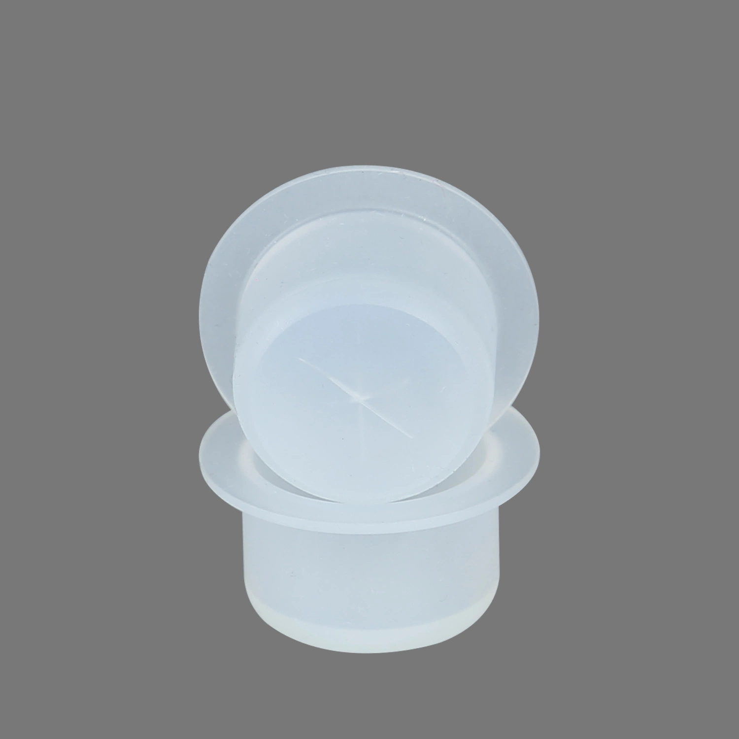 High-Transparency One Way Silicone Check Valve Medical Grade Cross Slit Valve Silicone Valve