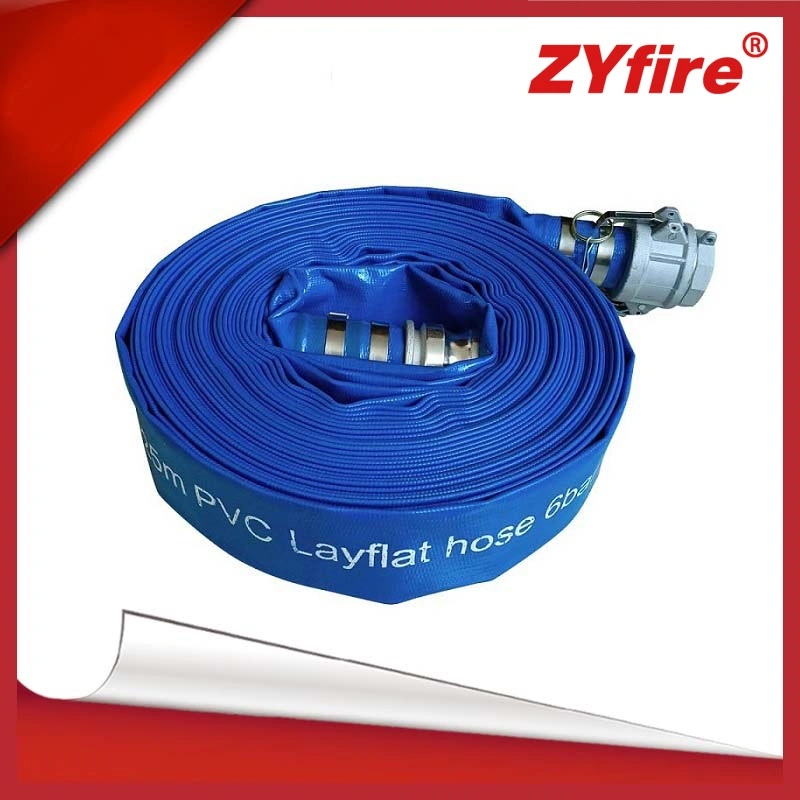 Pump Fitting 4" 6" Large Diameter PVC Layflat Hose