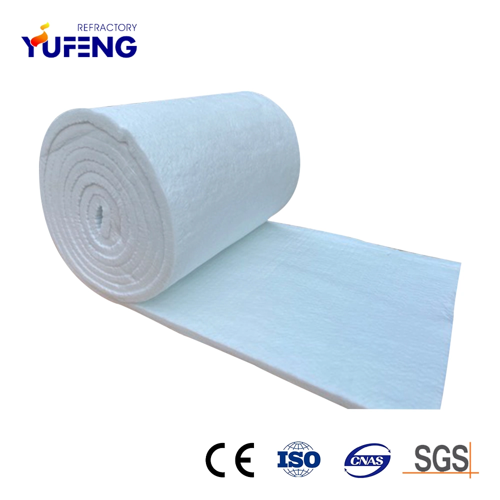 Eco-Friendly 610mm 1220mm Calcium Silicate Magnesium Insulation Bio-Soluble Fiber Blanket