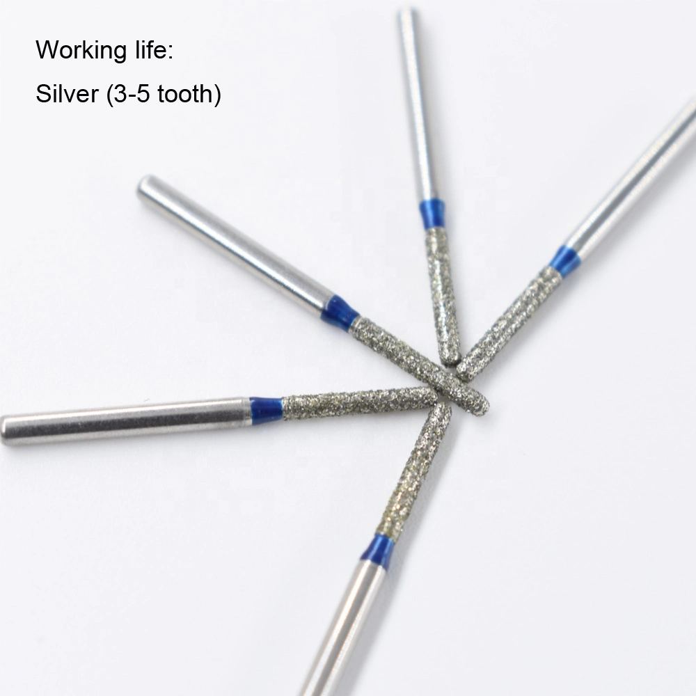 Sr-11 Straight Round Head Dental Odontologia Diamond Burs