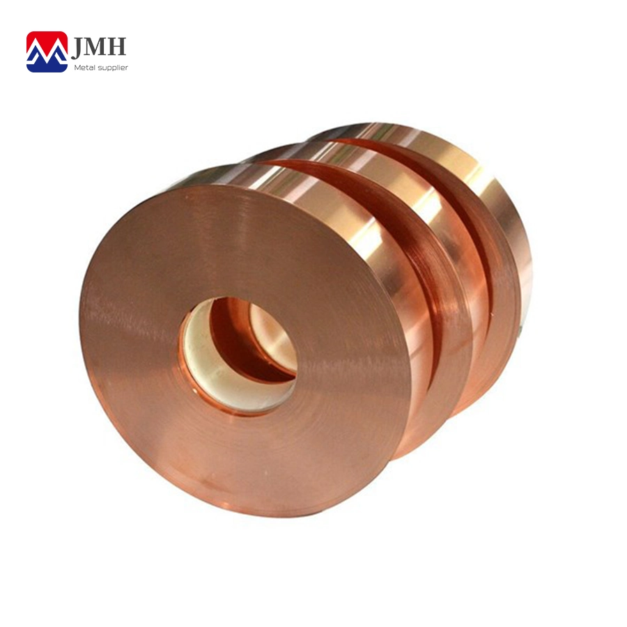 Regular Size 600X1500mm or Customized Copper Tape Copper Coil Brass Tape