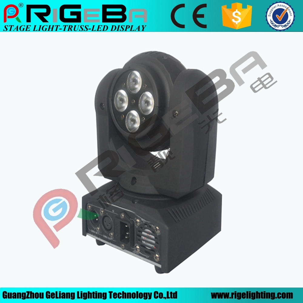 Double Face Mini LED Beam Wash Moving Head Stage Light for Party/Wedding/Concert/Disco