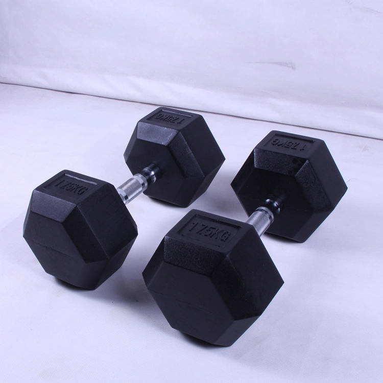 Low Price Gym Fitness Equipment Arm Hex Black Dumbbells for Sale