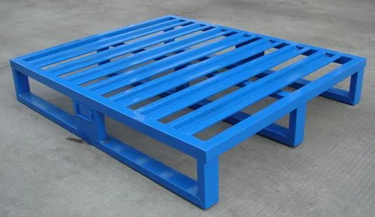 Galvanized Q235B Steel Metal Pallet for Warehouse Rack in China.