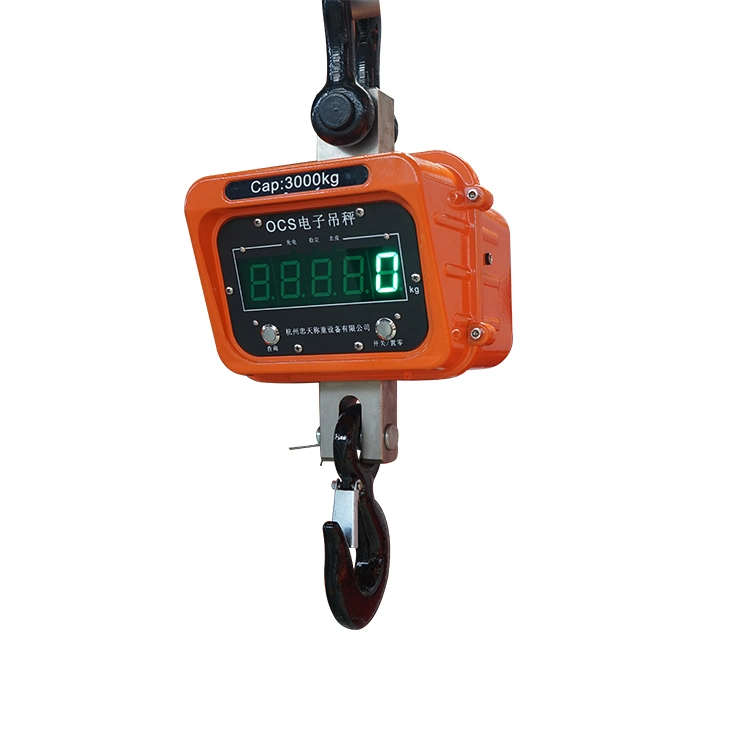 100 200 Kg 5 Ton Bluetooth Crane Hanging Scale Weighing