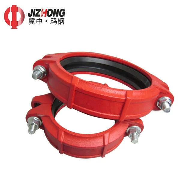 Made in China Grooved Fittings Painted Rigid Coupling for Water/Fire/Sewage System