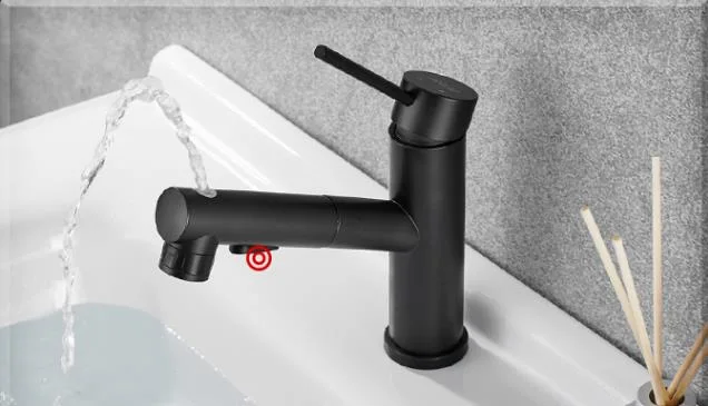 Best Seller Black Chromed Water Basin Faucet for Kitchen