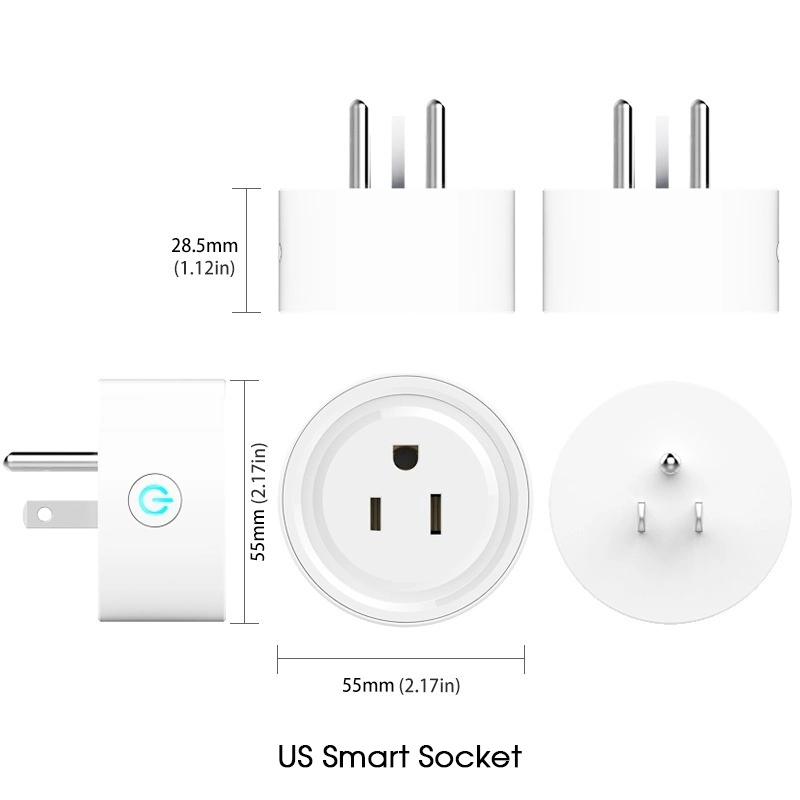 Intelligent Round Socket WiFi Socket