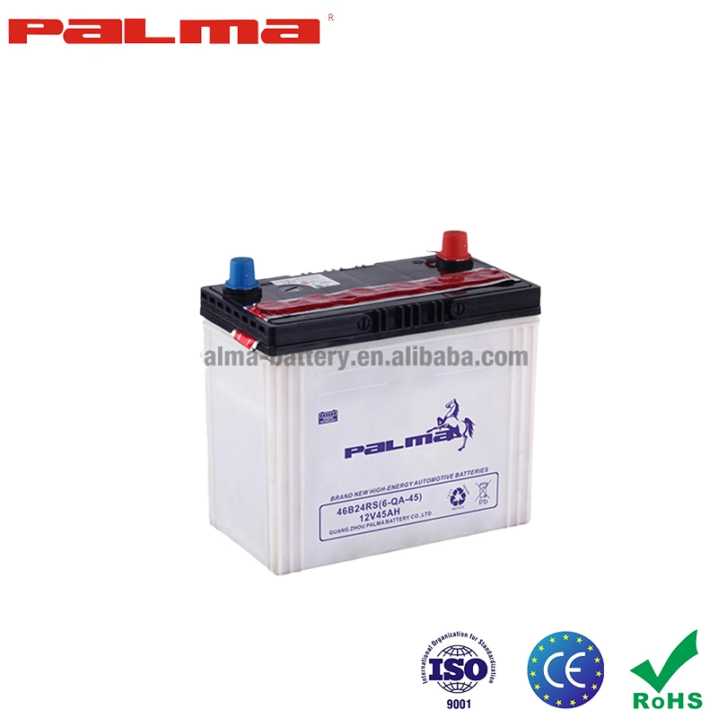 Palma Automotive Battery Original Factory DIN 55428 Lead-Acid Battery Square Battery Dry Charged Car Battery for Automotive