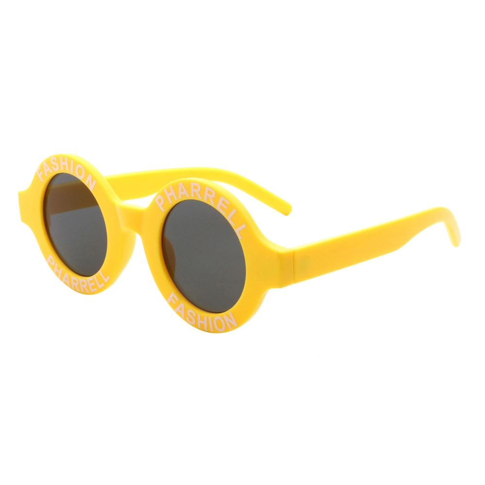 New Vintage Round Plastic UV400 Fashion Baby Boy Sunglasses Kids Newest 2021