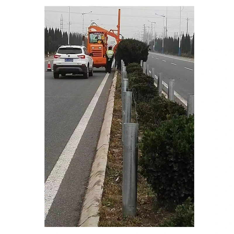 Straßenverkehrssicherheit Leitplanke/Schutzzaun/Stahlstraße Barriere W Beam Highway Leitplanke Straße Sicherheit Kabel Barriere System Vietnam