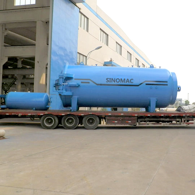 2000X45000mm ASME Approved Safety Laminated Glass Pressure Vessel (SN-BGF2045)