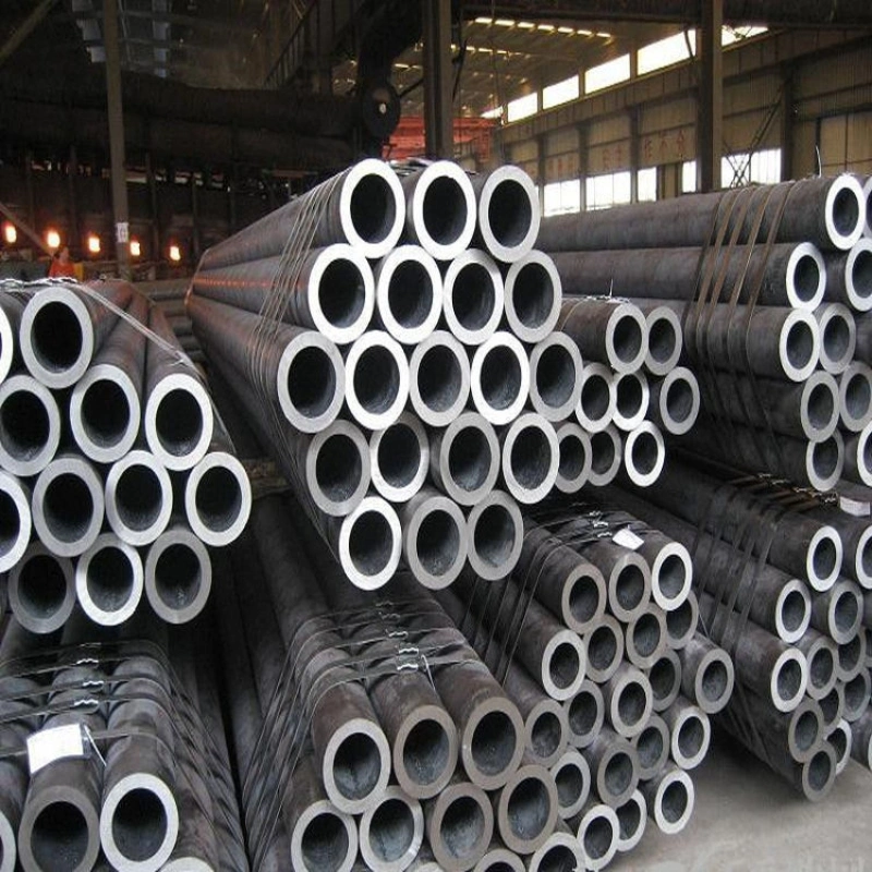 Carbon Seamless Steel Pipes ASTM A252 A500 DIN1626 Hollow Carbon Steel Tubes Seamless Casing and Tubing