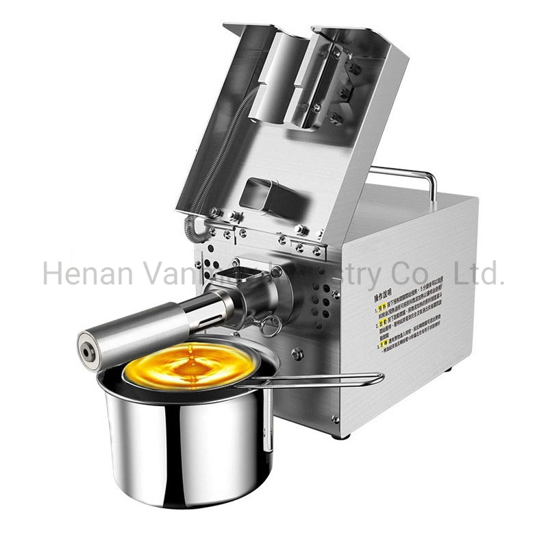 Kitchen Use Oil Expeller Small Automatic Screw Oil Press