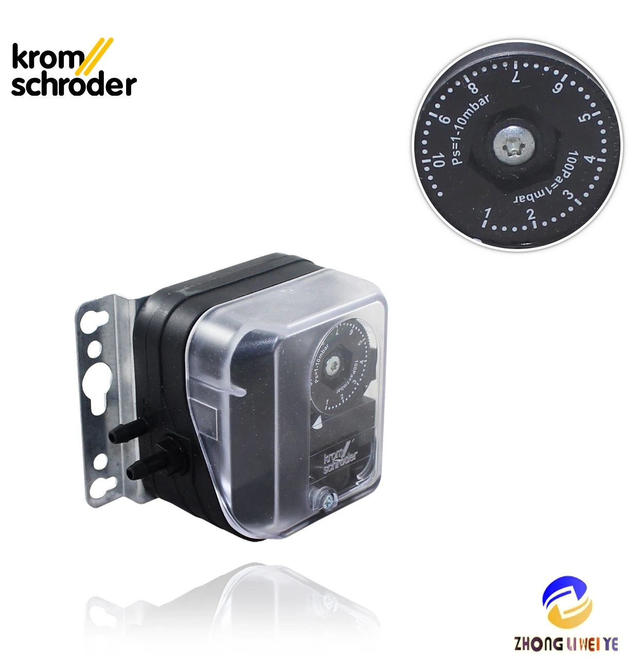 China&prime; S Factory Direct Sales Brand Industrial Burner Accessories Kromschroeder Pressure Switch Dl Full Range Models Are Available