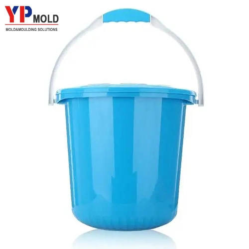 Injection Mold for Thickened Large Capacity Round Plastic Portable Water Storage Bucket in Household/Dormitory Bathroom