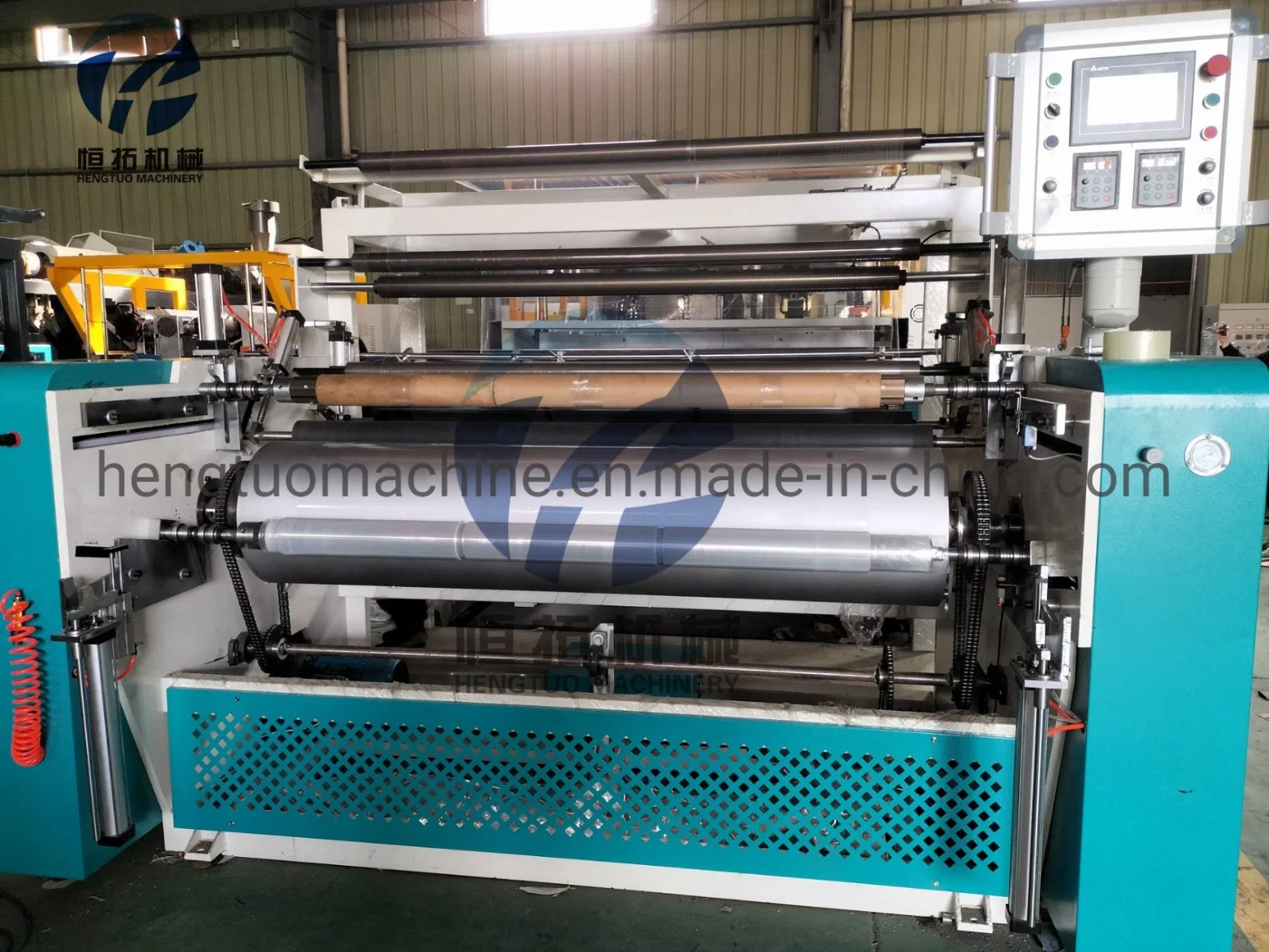 Hengtuo PE 1500mm 3 Layer Stretch Package Film Machine for Food Protective Film Plastic Tensile Membranes
