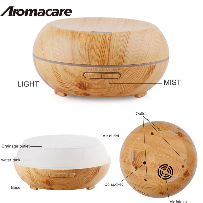 Wood Fragrance Diffuser Mini Humidifier (TA-039)