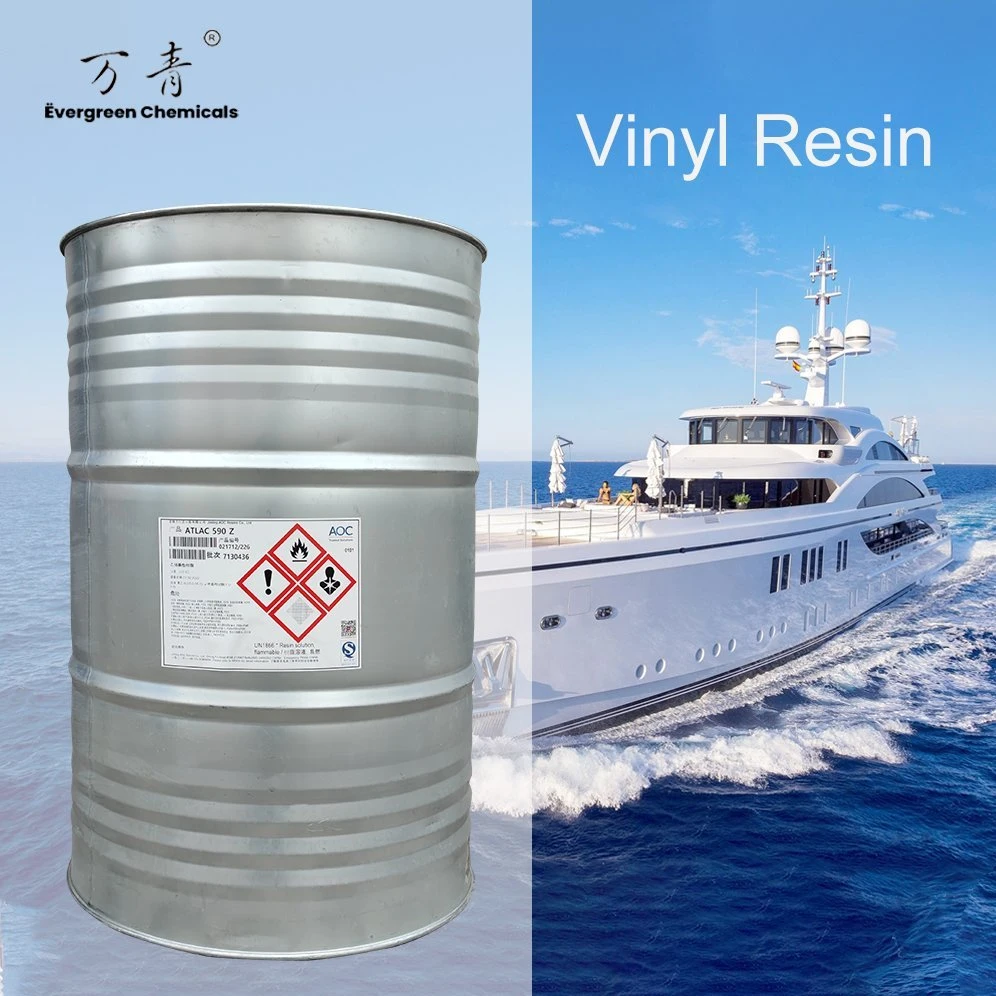 Resina epóxi éster de vinil resina preço líquido resina de barco poliéster Resina