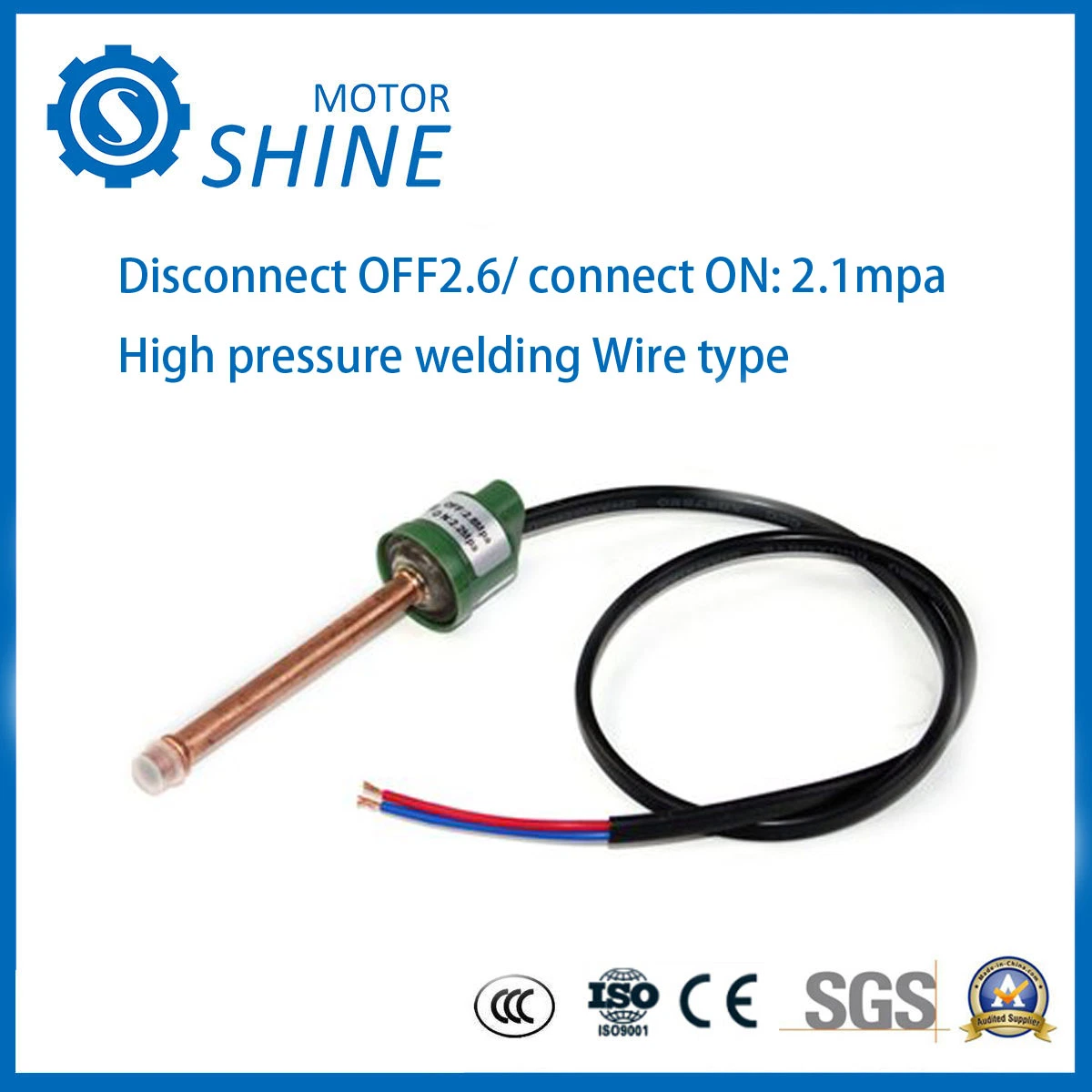 Single Cut Single Thrower Auto-Reset Pressure Control Air Pressure Switch