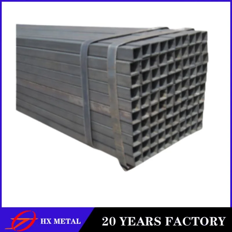 Mild Steel Black Steel Pipes Square Tube Q195 Q235 Material for Building