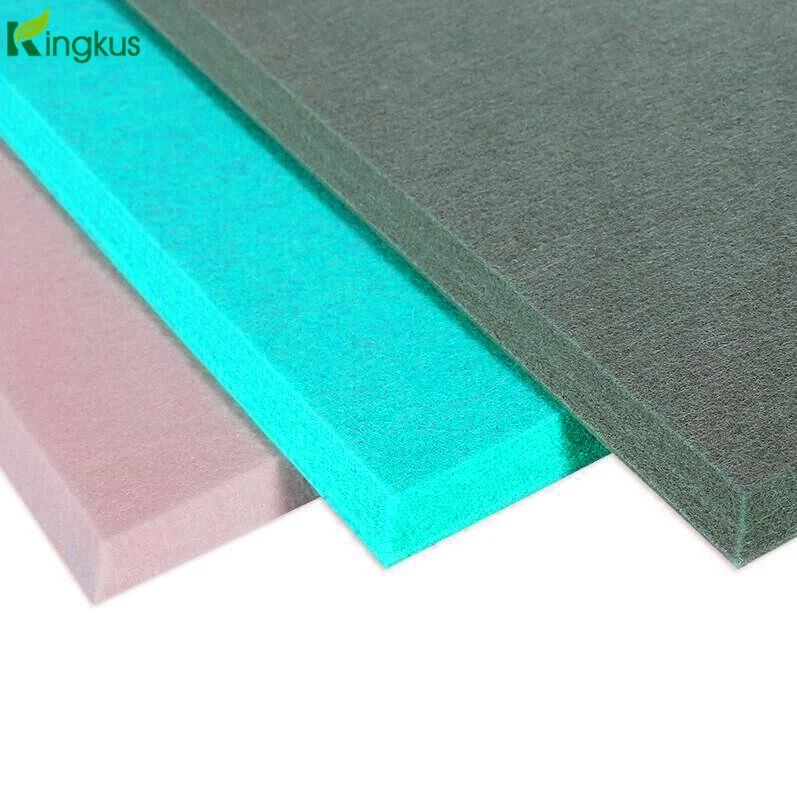 Recycled Polyester Fiber Fireproof Material Acoustic Wall Panel