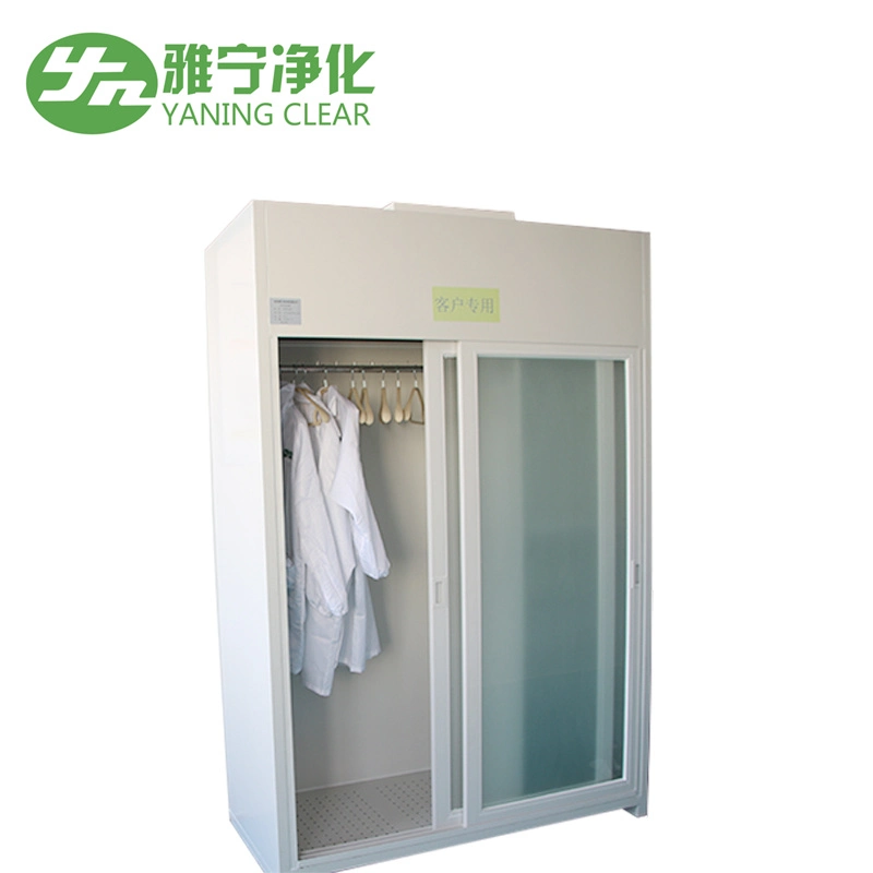 Yaning Powder Coating Steel Cleanroom Wardrobe for Clean Room Clothings