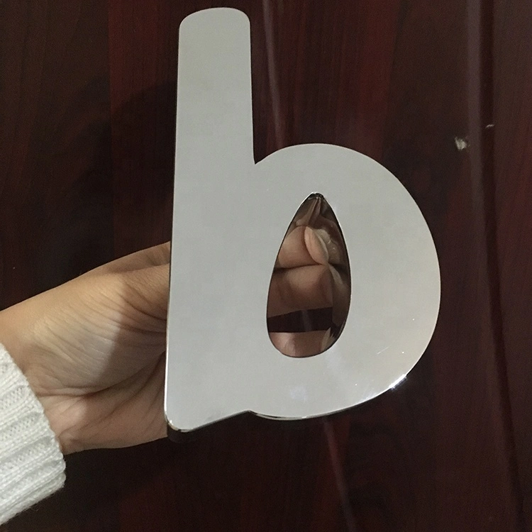 Wholesale/Supplier High quality/High cost performance  Custom Mirror English Letter Mirror Glass Letter